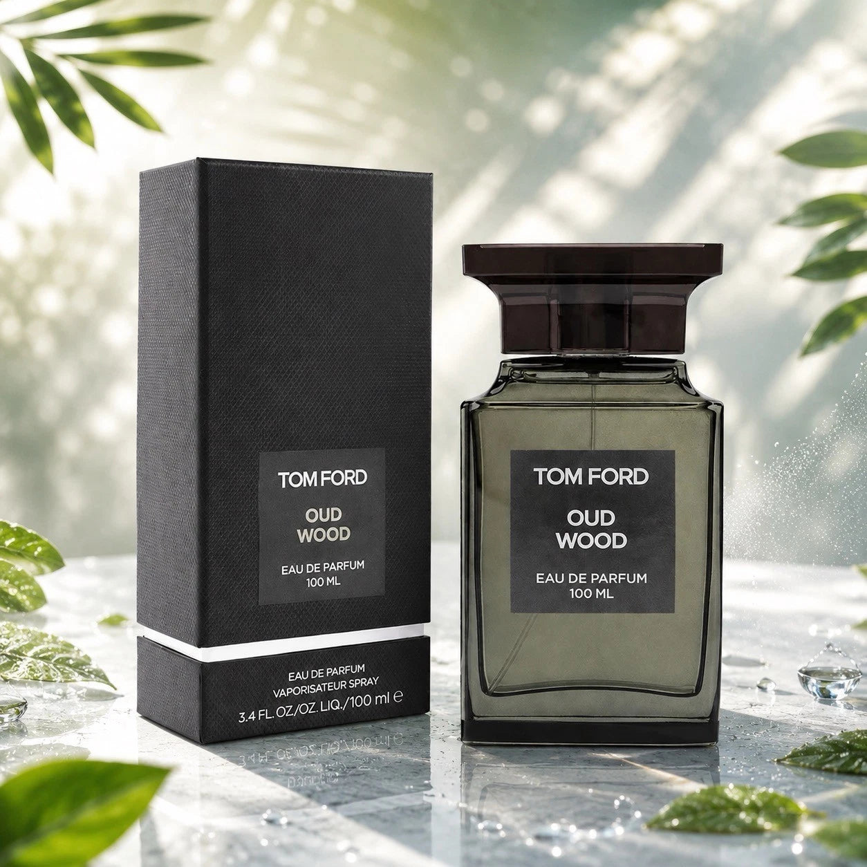 Tom Ford Oud Wood Eau de Parfum for Men & Women 3.4 oz / 100 ml Spray New Sealed